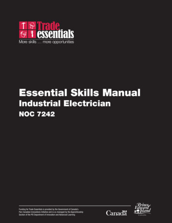 Essential Skills Manual - COPIAN
