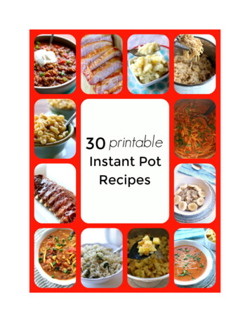 Instant Pot Recipe Book (with Pictures)