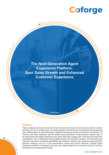 The Next-Generation Agent Experience Platform: Spur Sales .