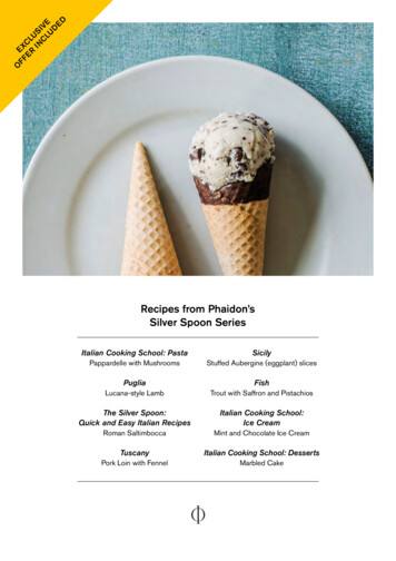 Recipes From Phaidon’s Silver Spoon Series
