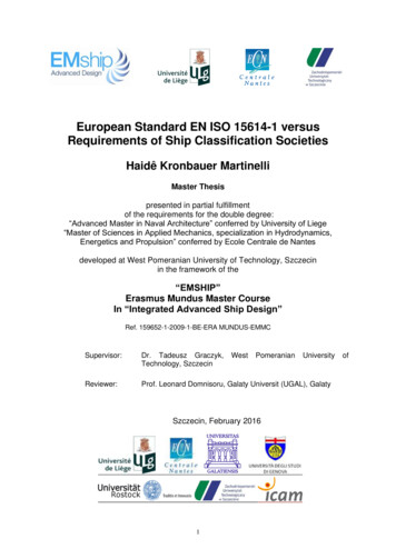 European Standard EN ISO 15614-1 Versus Requirements Of .