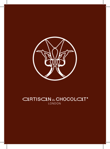 Chocolate Is Our Life. - Artisan Du Chocolat