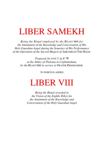 Liber Samekh And Liber DCCC - Bibliotecapleyades 