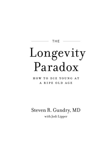 THE Longevity Paradox