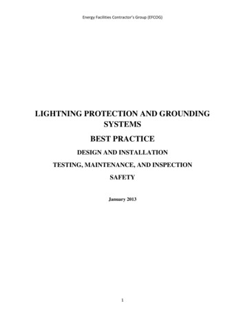 LIGHTNING PROTECTION AND GROUNDING SYSTEMS BEST 