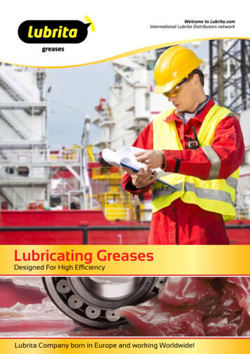 Lubricating Greases
