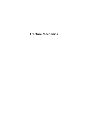 Fracture Mechanics - Delft Academic Press