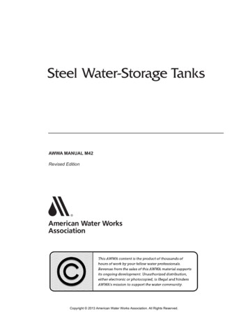 Steel Water-Storage Tanks - AWWA