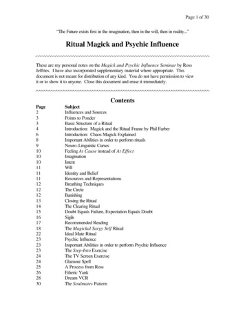 Magick And Psychic Influence - Nlpinfocentre 