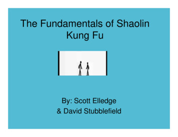 The Fundamentals Of Shaolin Kung Fu