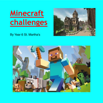 Minecraft Challenges - Primary Resources - Free Teaching .