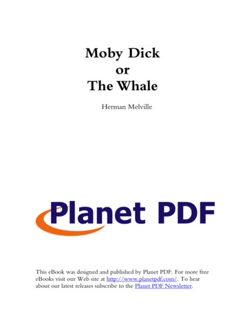 Moby Dick Or The Whale - Planet Publish