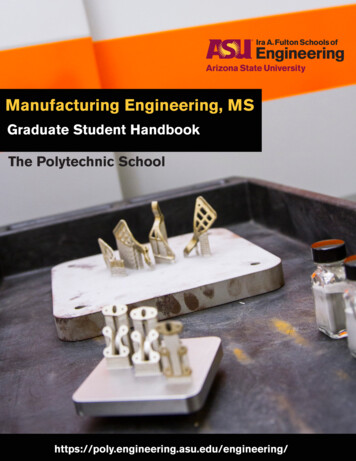 Manufacturing Engineering, MS