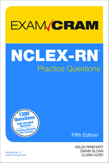NCLEX-RN Practice Questions Exam Cram - WordPress 