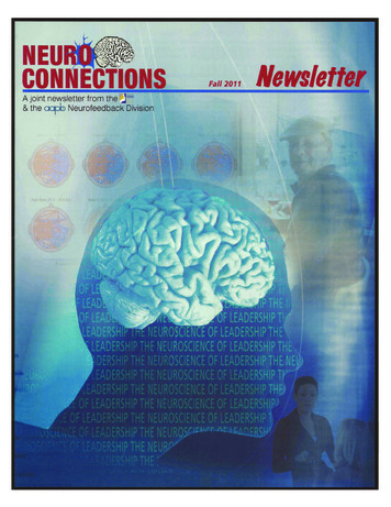 NeuroConnections FALL 2011 - PSYCH-K