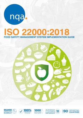 ISO 22000:2018 - NQA