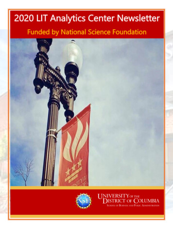 Funded By National Science Foundation - UDC