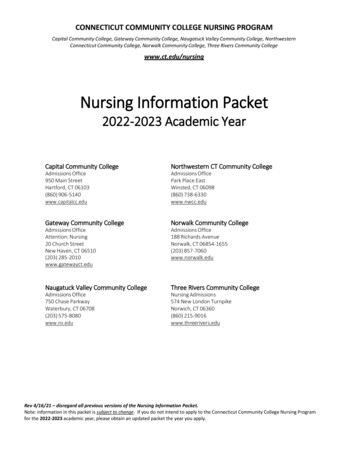 Nursing Information Packet - Ct