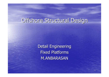 Offshore Structural Design - Structural Engineers