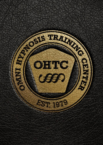 OMNI Hypnosis Training Center