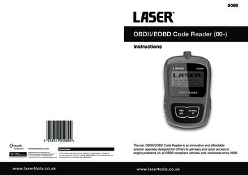 OBDII/EOBD Code Reader (00-) 3388