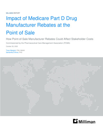 MILLIMAN REPORT Impact Of Medicare Part D Drug .
