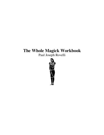 The Whole Magick Workbook