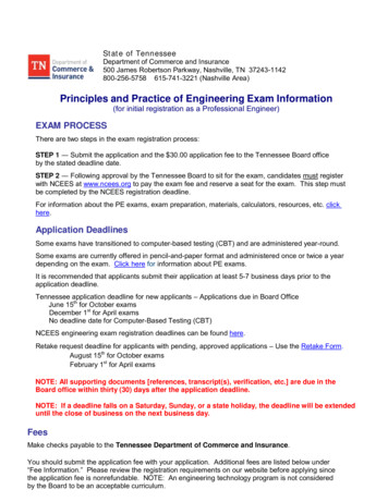 Principles And Practice Of Engineering Exam Information