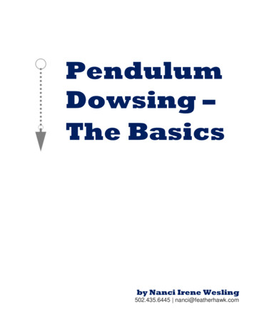 Pendulum Dowsing The Basics - Featherhawk