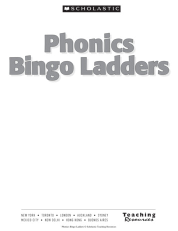 Phonics Bingo Ladders - Weebly
