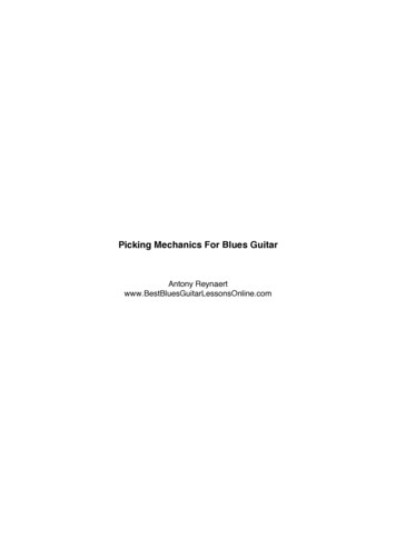 BBGLO Guide Picking Mechanics For Blues Guitar 2