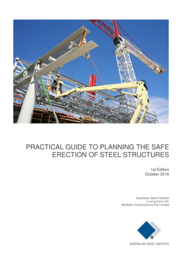 Practical Guide To Planning The Safe Erection Of Steel .
