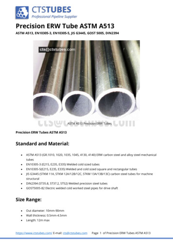Professional Pipeline Supplier Precision ERW Tube ASTM A513