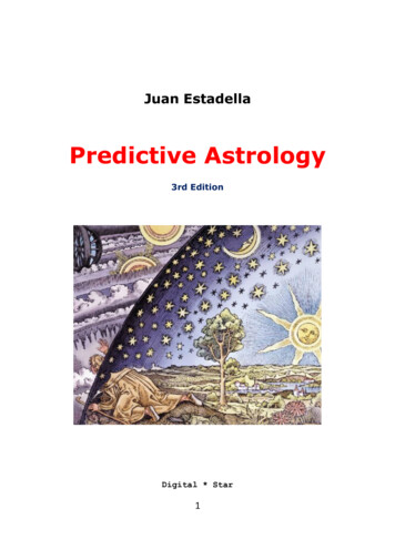 Predictive Astrology - Juan Estadella