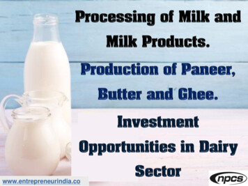 Processing Of Milk And Milk Products. Production Of Paneer .