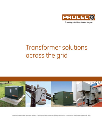 Transformer Solutions Across The Grid