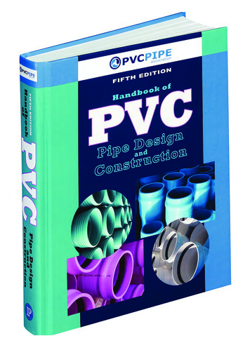 Handbook Of PVC Pipe Design And Construction