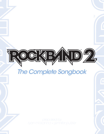 The Complete Rock Band 2 Songbook - Gamecast