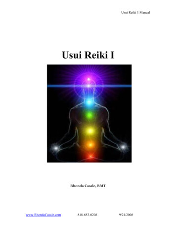 Usui Reiki I Manual - Reiki Master's Healing Light Academy