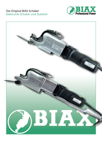 Die Original BIAX Schaber Elektronik-Schaber Und Zubehör