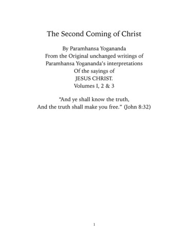 Second Coming Of Christ-complete