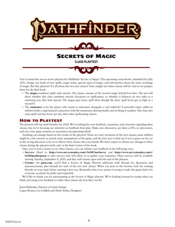 Secrets Of Magic - Amazon Web Services