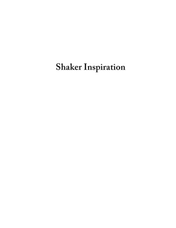 Shaker Inspiration - Lost Art Press