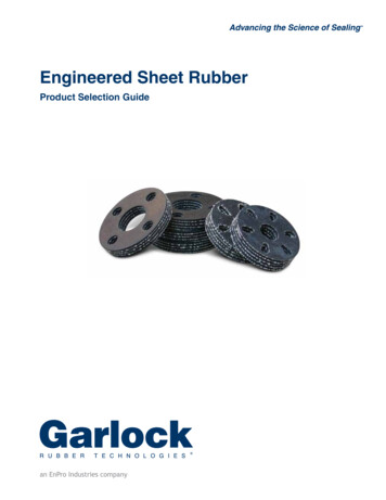 Engineered Sheet Rubber