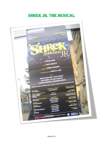 Shrek Jr. The Musical - Iccazzago.edu.it