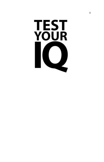I TEST IQ YOUR - ShortCutsTV