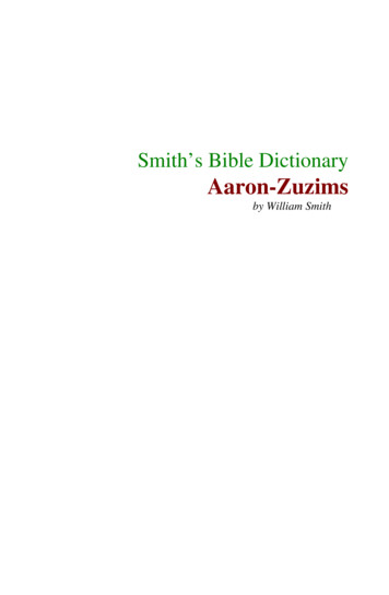 Smith’s Bible Dictionary - El Camino Santiago