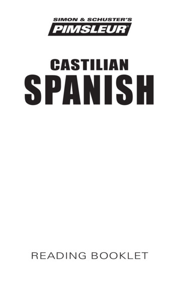 CASTILIAN SPANISH - Playaway