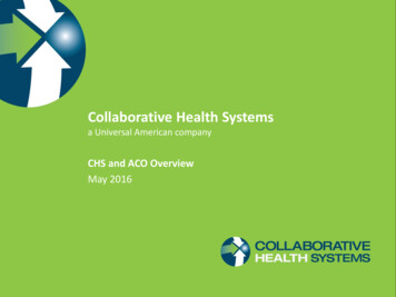 Collaborative Health Systems