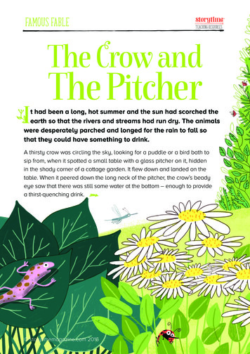 Famous Fable The Row And The Pitcher - Storytime Magazine
